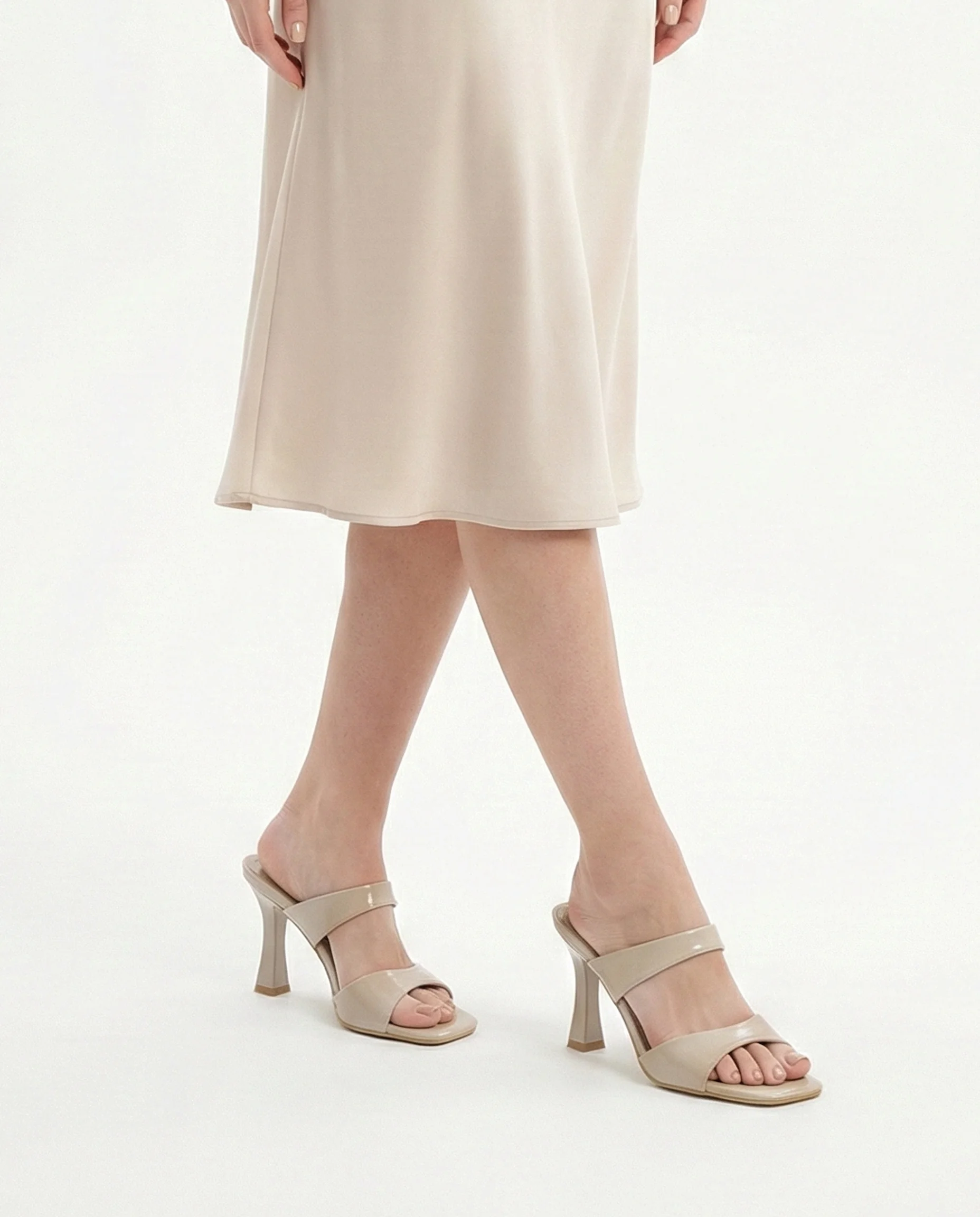 Marine Serisi Özel Dokulu Kadın Ayakkabı - EKRU KIRIŞIK